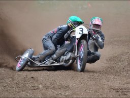 57. internationales Grasbahnrennen Zweibrücken 2018 Seitenwagen